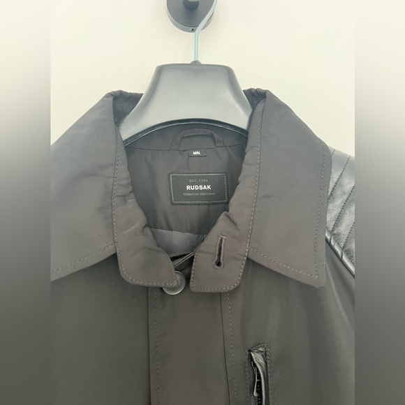 RUDSAK men’s jacket with leather - Picture 2 of 3